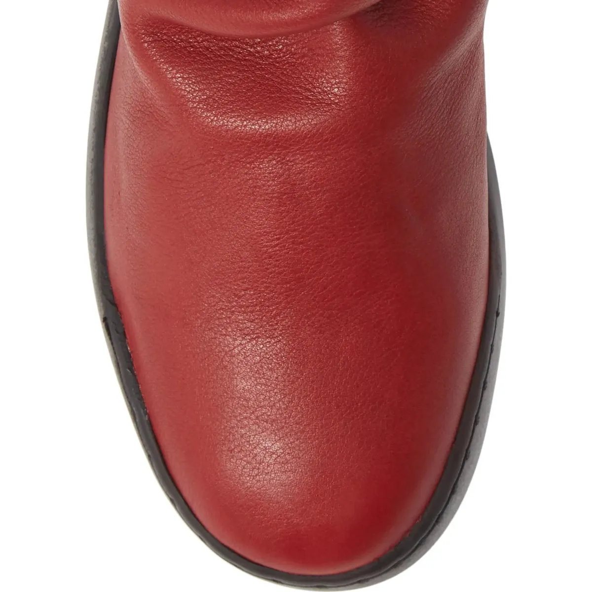 Softinos by Bos & Co Women's Bler550SOF Red Smooth Waterproof