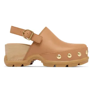 Sorel Women's Roam'N Clog RVT Tawny Buff/Gum 17