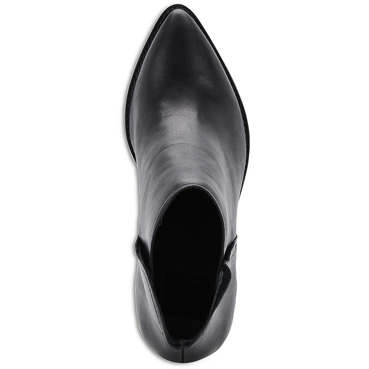 Spade Womens Zipper Leather Ankle Boots
