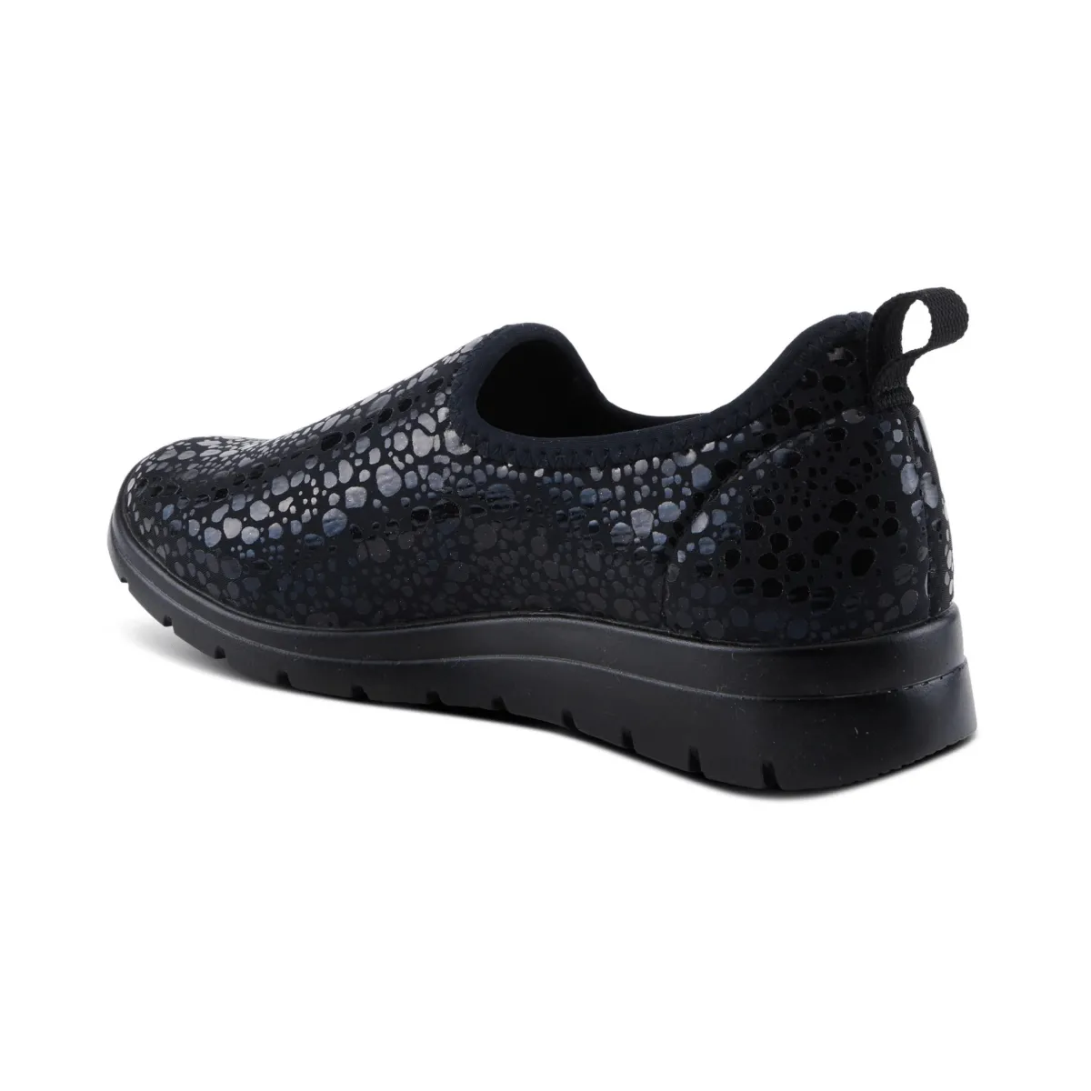 Spring Step Women's Anisia Croco Black