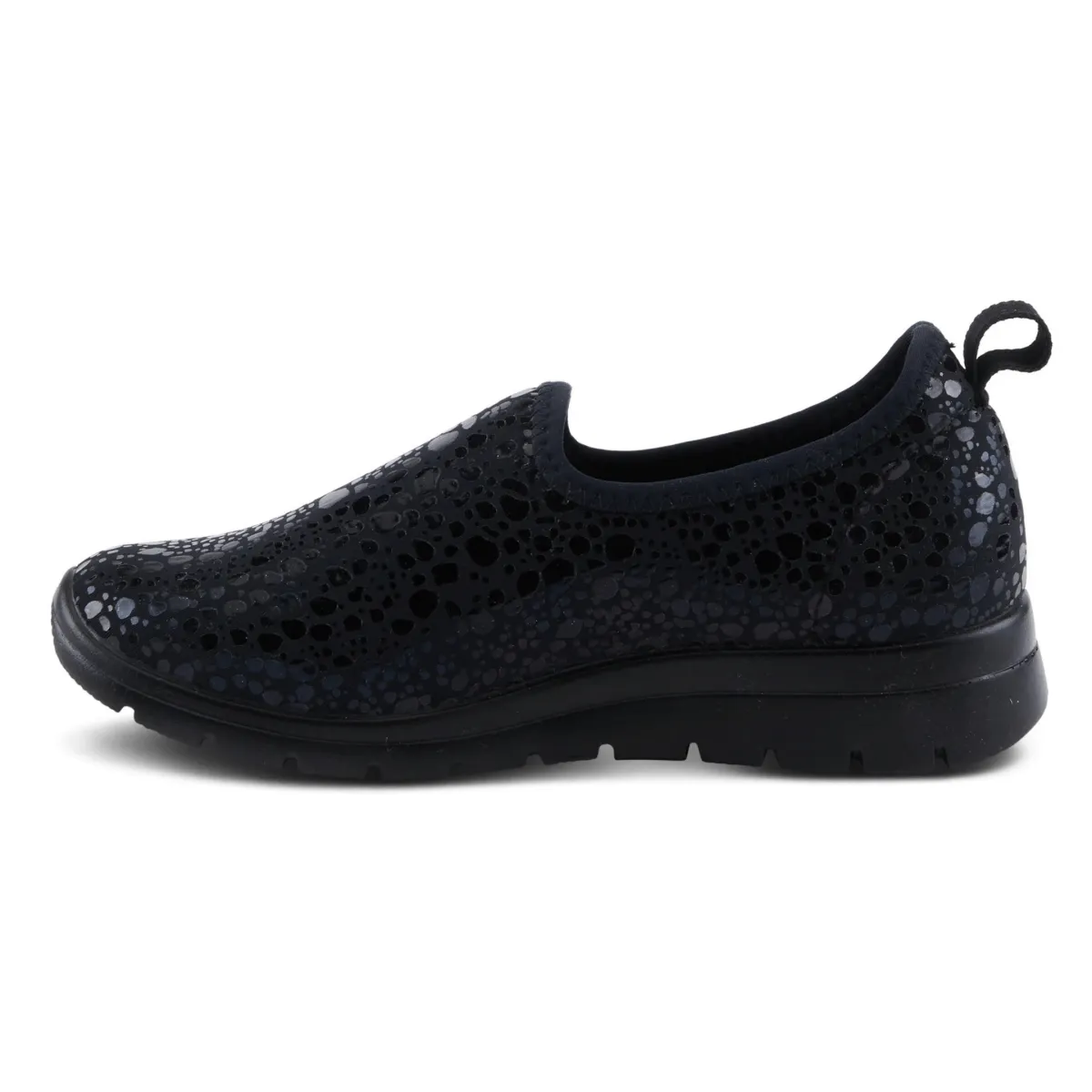 Spring Step Women's Anisia Croco Black
