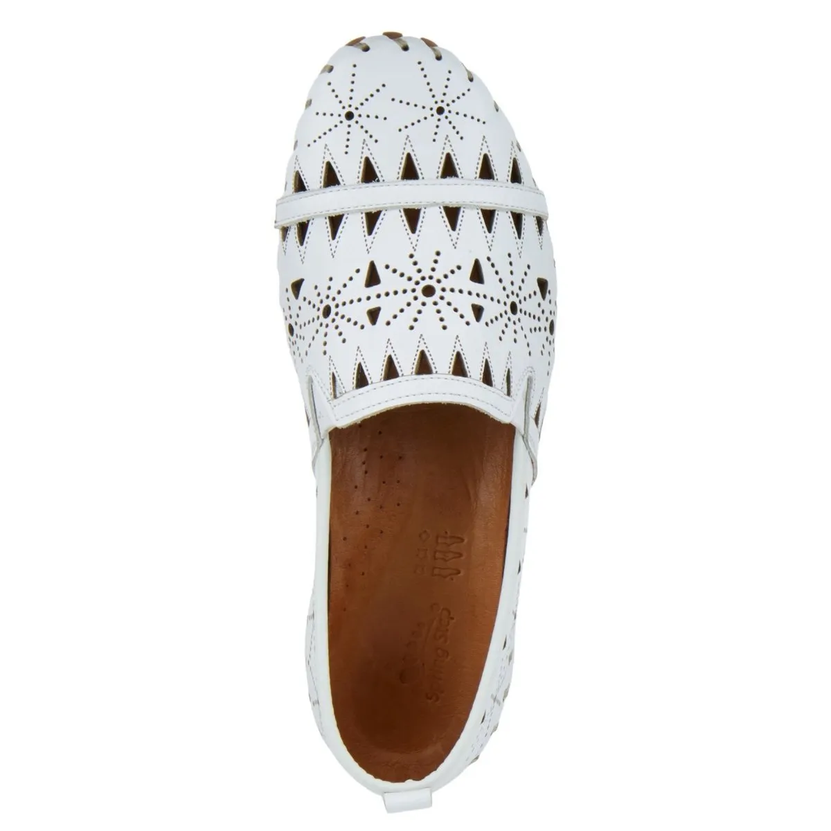 Spring Step Women's Fusaro White Leather