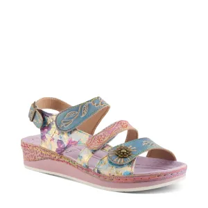 Spring Step Women's Sumacah Sandal in Lilac Multi