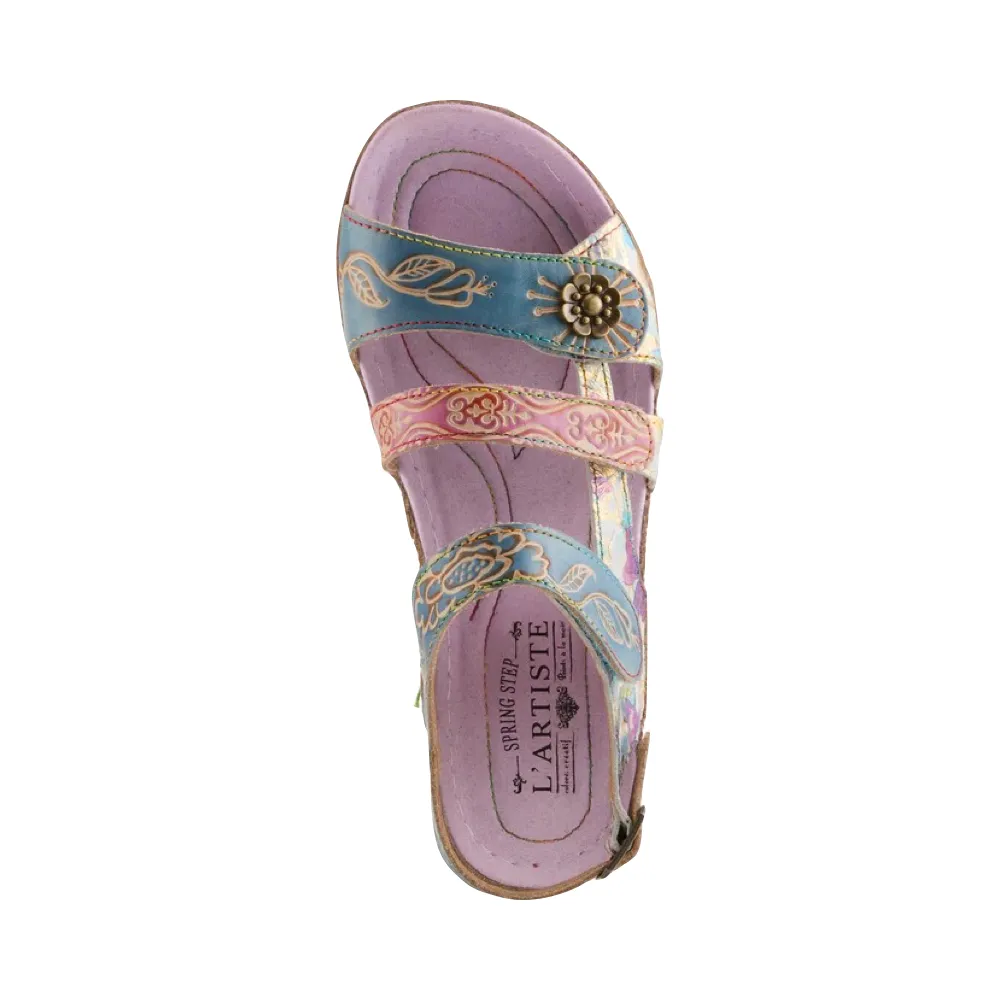 Spring Step Women's Sumacah Sandal in Lilac Multi