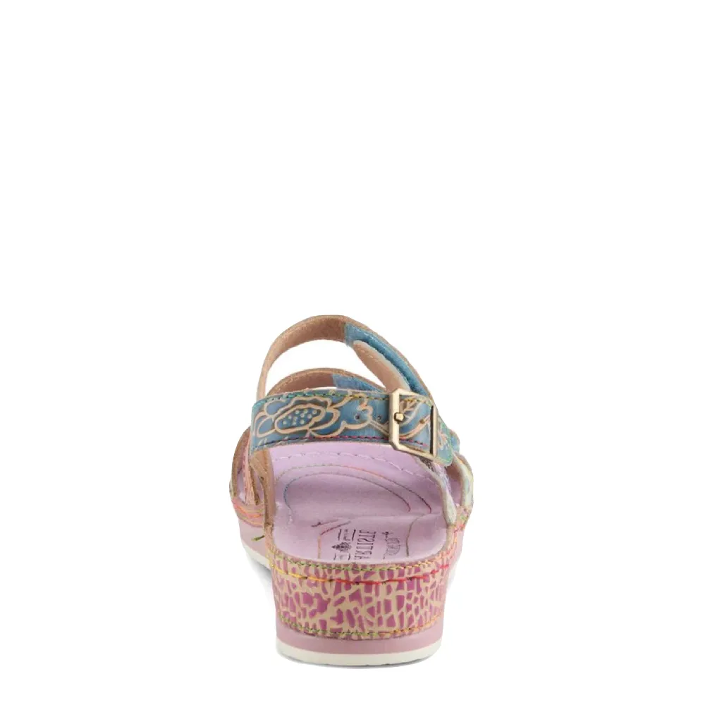 Spring Step Women's Sumacah Sandal in Lilac Multi