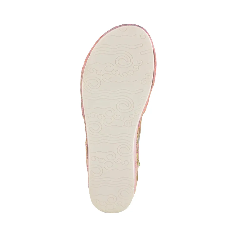 Spring Step Women's Sumacah Sandal in Lilac Multi