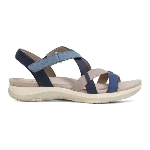 Sterling Casual Strappy Round Toe Flat Sandals