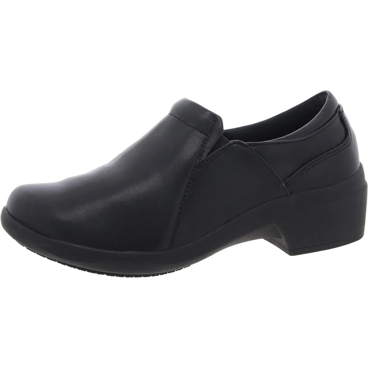 Talene Pace Womens Faux Suede Clogs