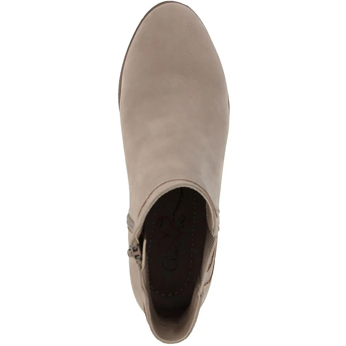 Talya Womens Block Heel Ankle Chelsea Boots