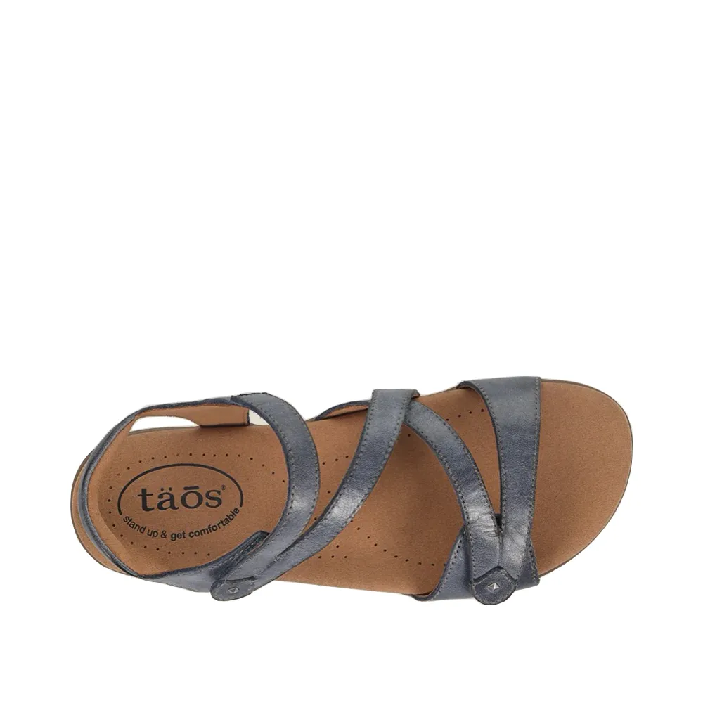 Taos Women's Big Time Sandal in Dark Blue