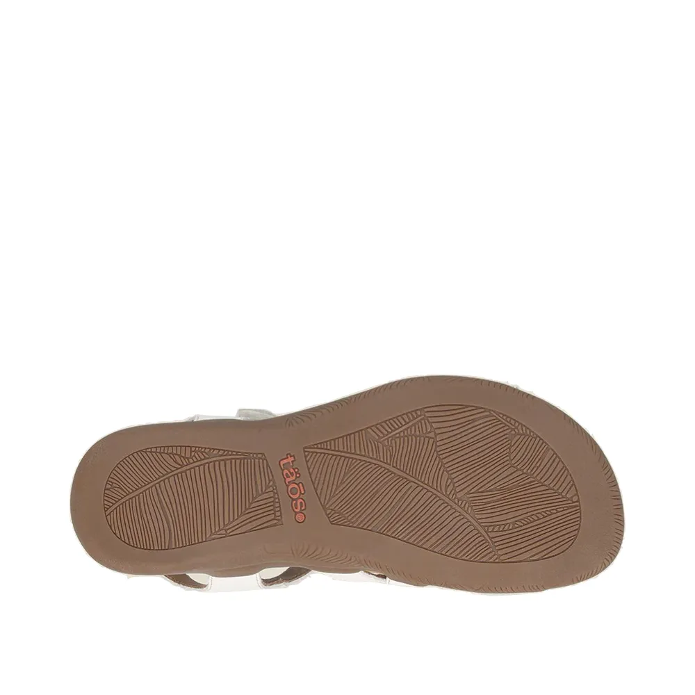 Taos Women's Big Time Sandal in White