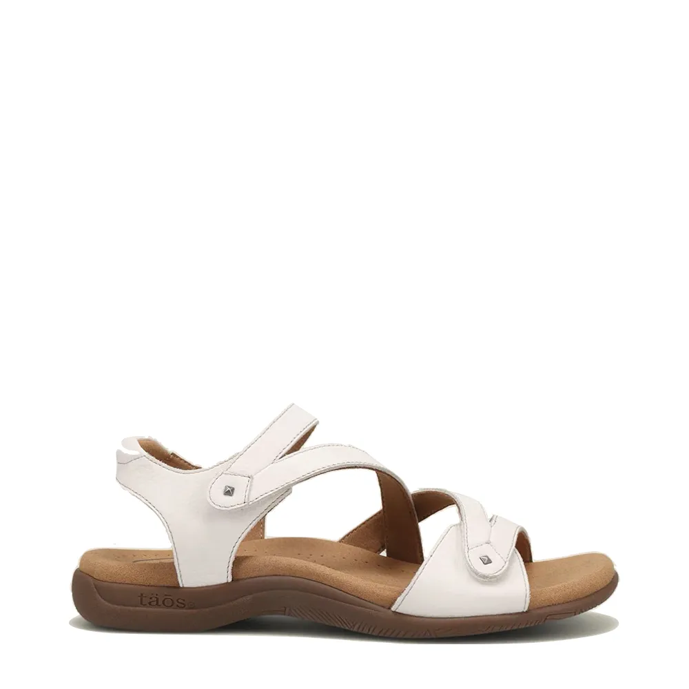Taos Women's Big Time Sandal in White