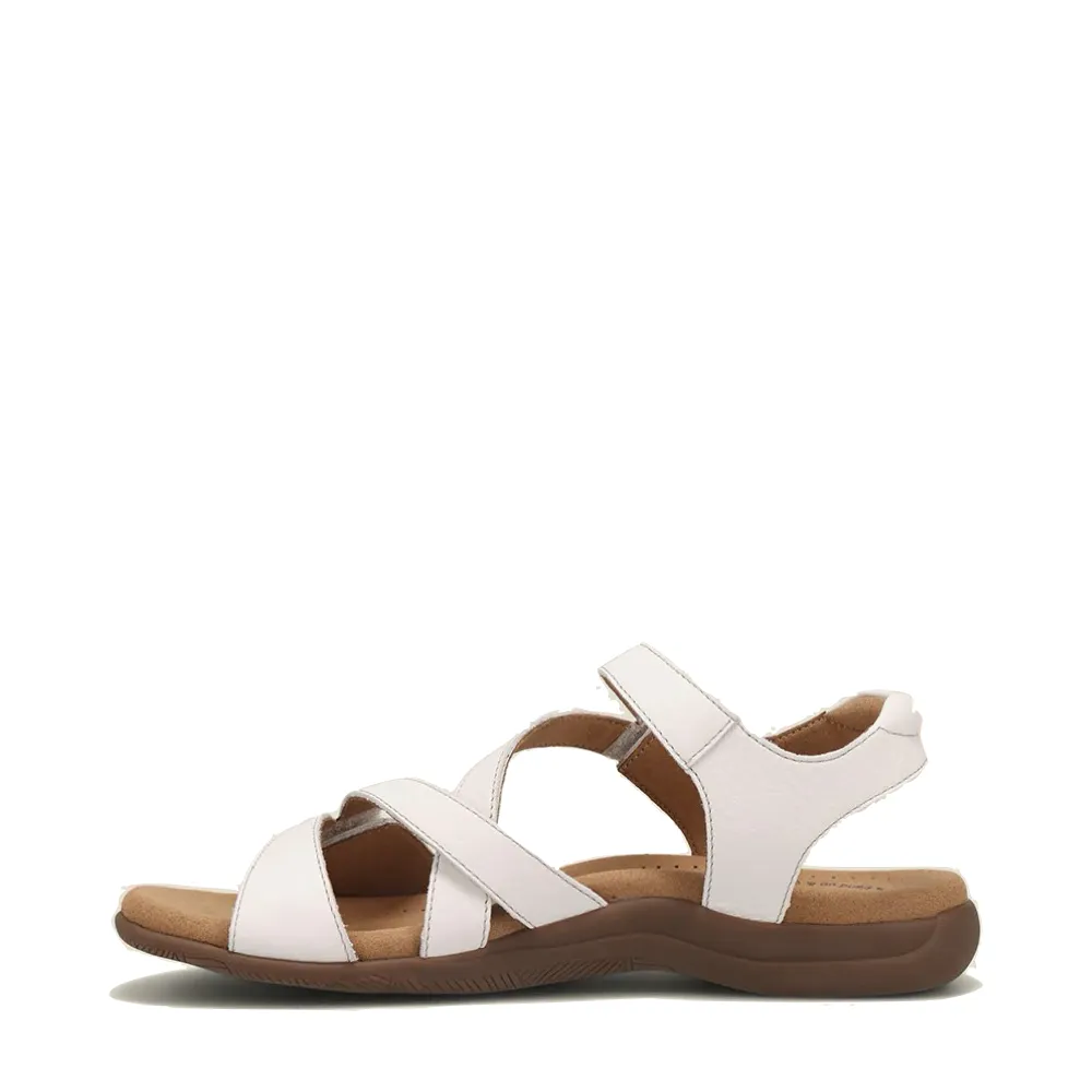 Taos Women's Big Time Sandal in White