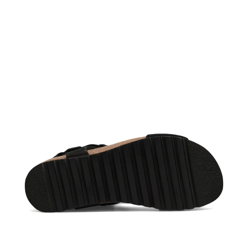 Taos Women's MVP Sandal in Black Suede