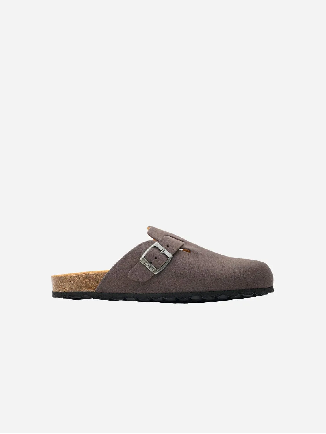 Taro Comfort Men's Vegan Footbed Sandals | Grey