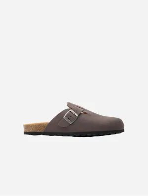 Taro Comfort Men's Vegan Footbed Sandals | Grey