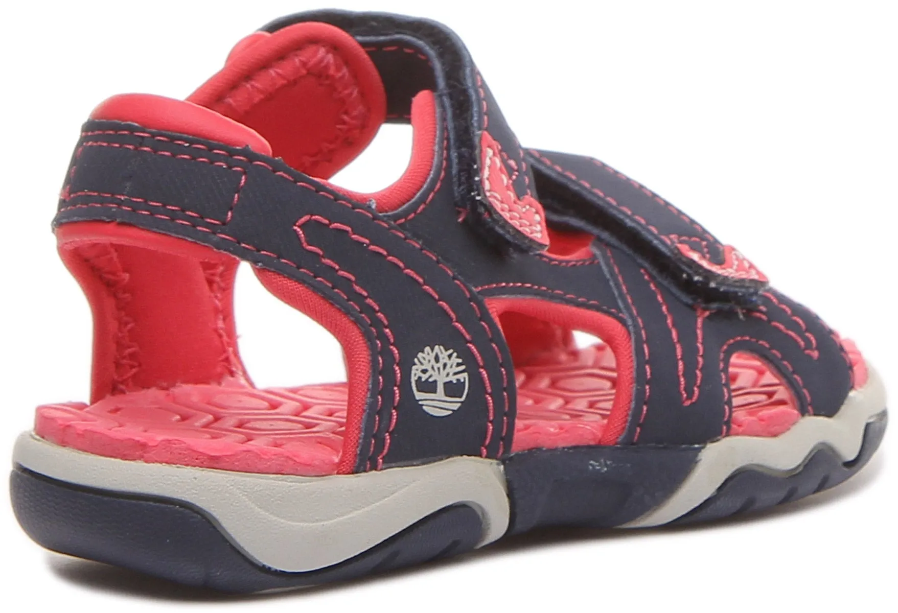 Timberland A1Jzl Perkin Row In Navy Pink For Infants Shoes Timberland