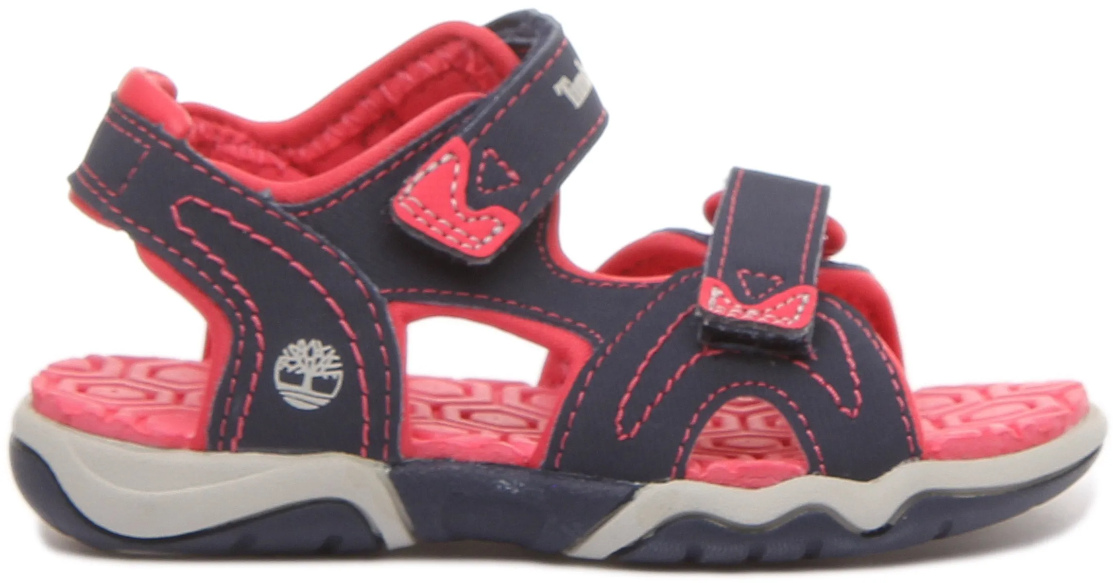 Timberland A1Jzl Perkin Row In Navy Pink For Infants Shoes Timberland