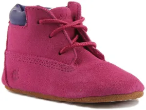 Timberland Crib Bootie A2Kw9 In Pink For Infants Shoes Timberland