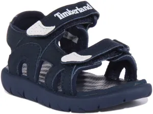 Timberland Perkins Row A2N2F 2 Strap In Blue For Infants Shoes Timberland