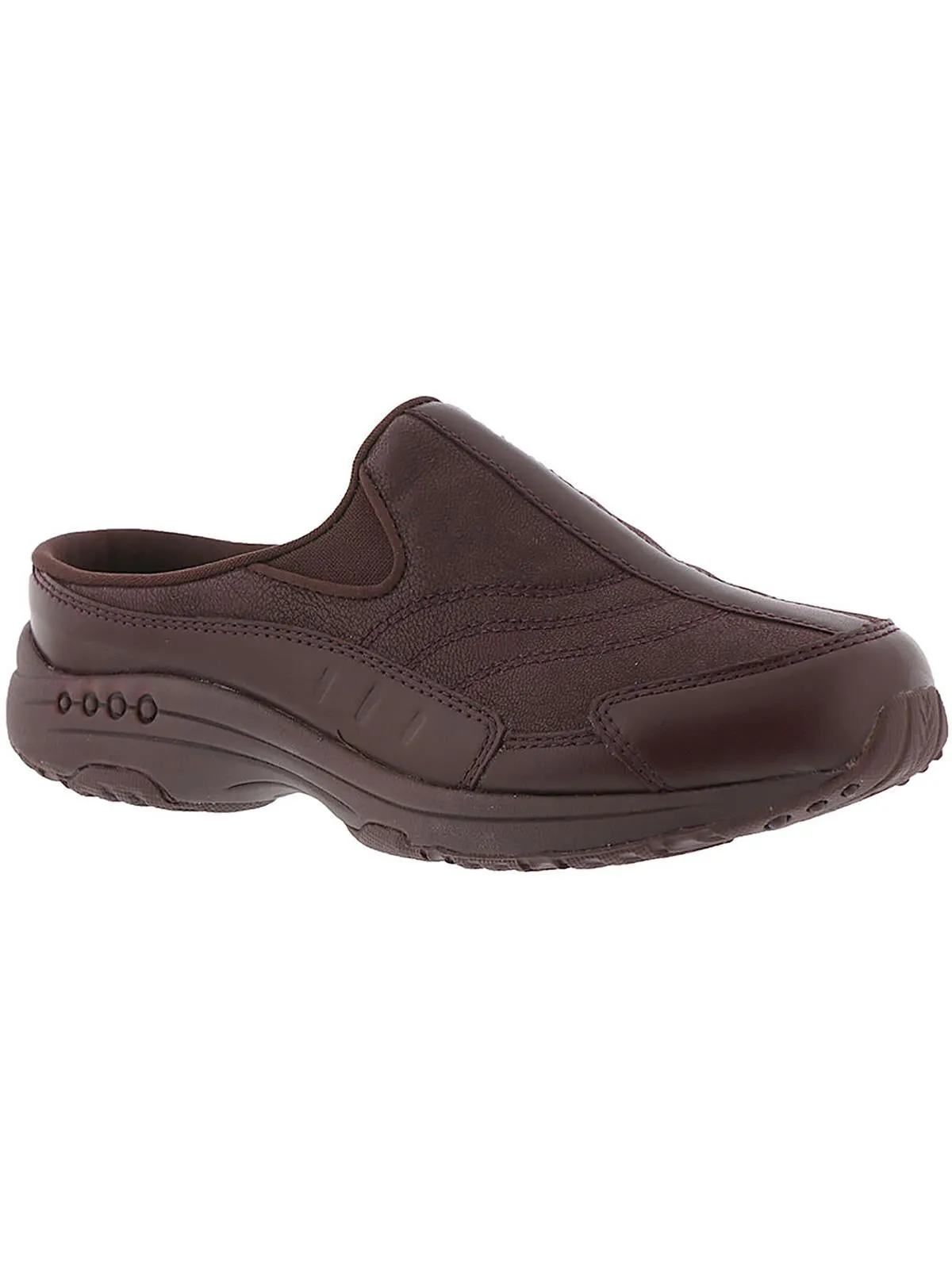 Travel Time 234 Womens Leather Comfort Insole Clogs