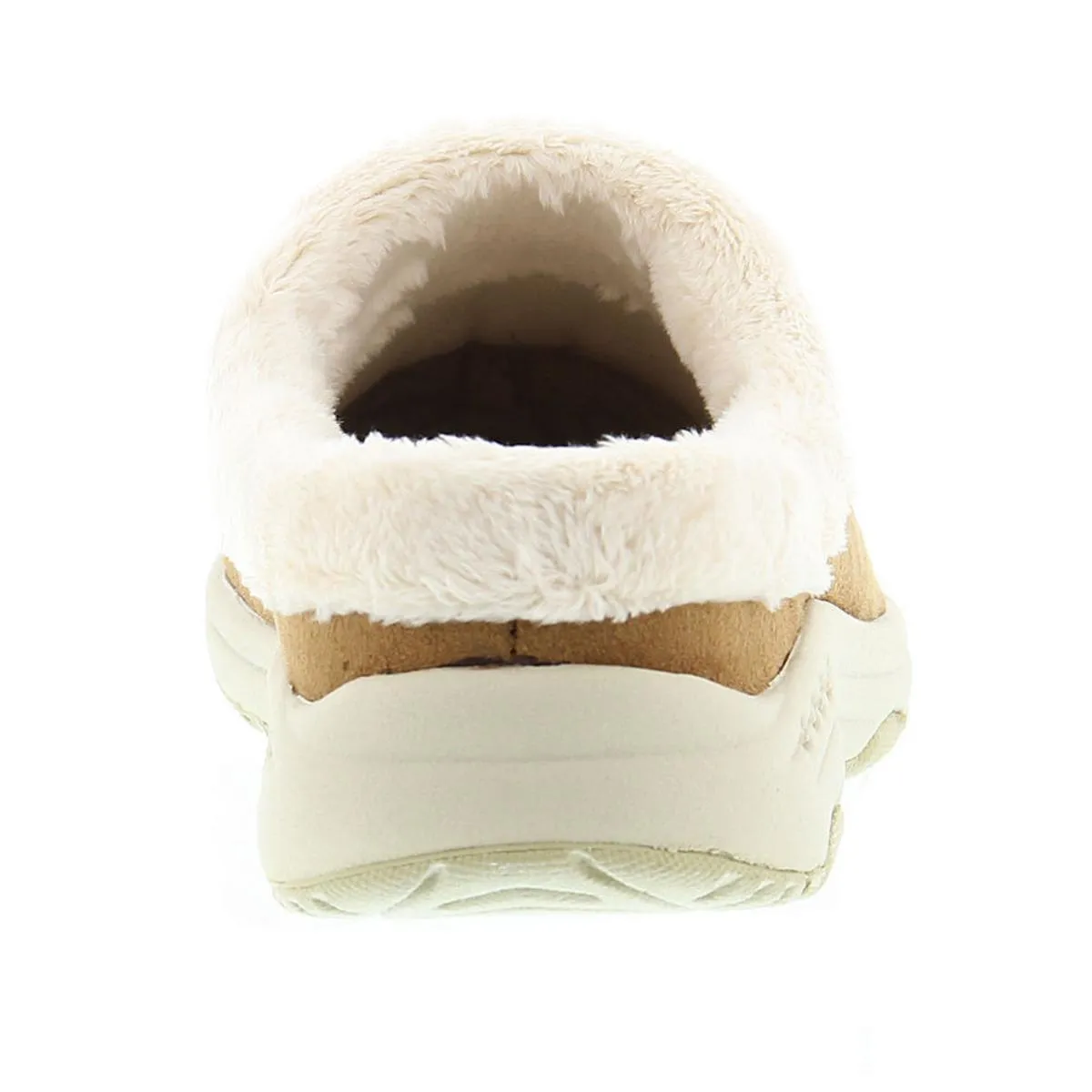 Travelslip Womens Faux Fur Lined Faux Suede Clogs