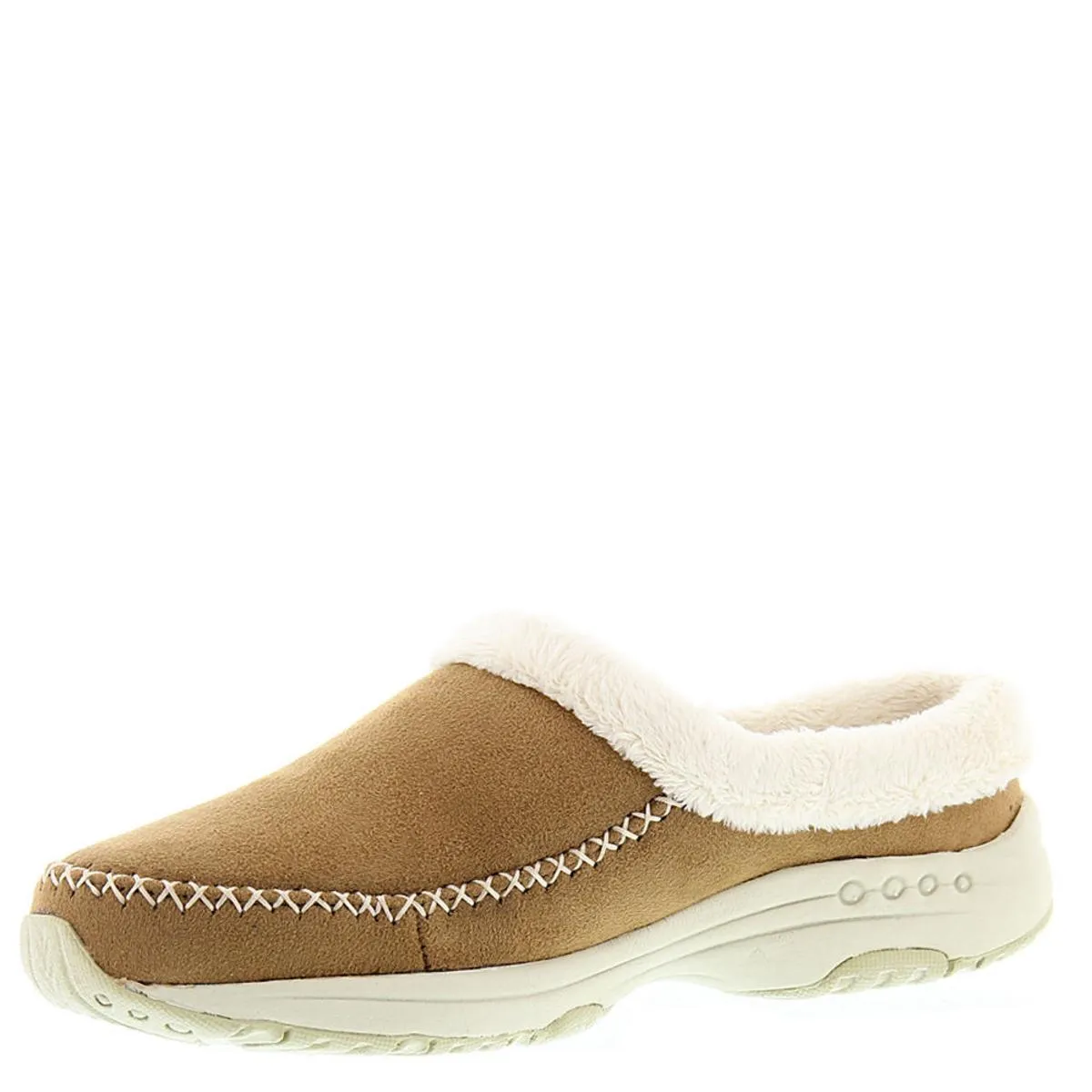 Travelslip Womens Faux Fur Lined Faux Suede Clogs