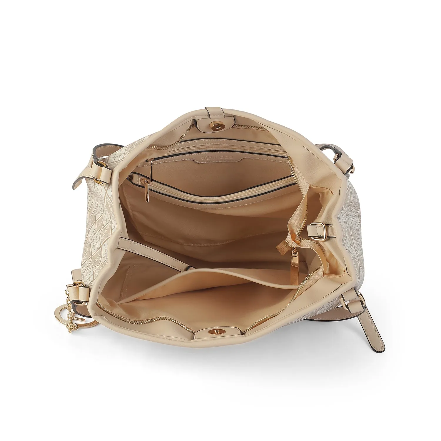 Tresmode Zastr Beige Women's Handbag