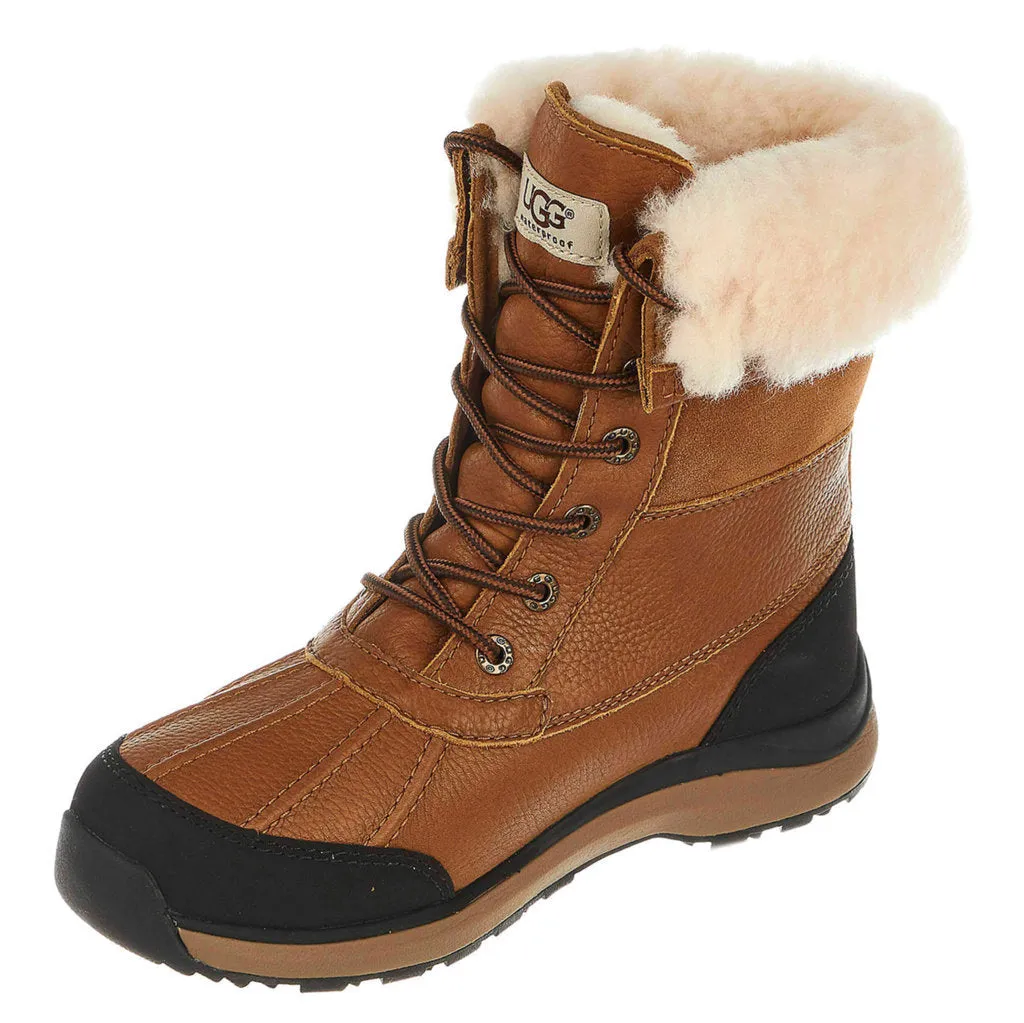Ugg Adirondack III Waterproof Suede Sheepskin Women's Winter Boots