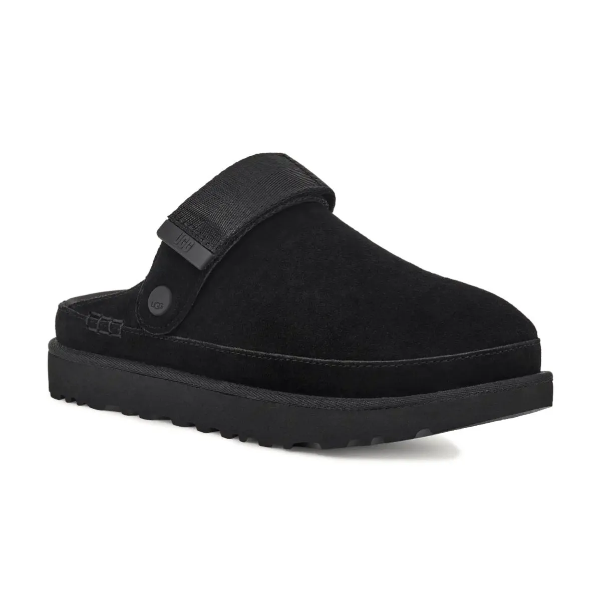 UGG Women's Goldenstar Clog Black Suede