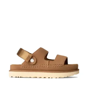 Ugg Women's Goldenstar Glide Convertible Back strap Sandal in Chestnut