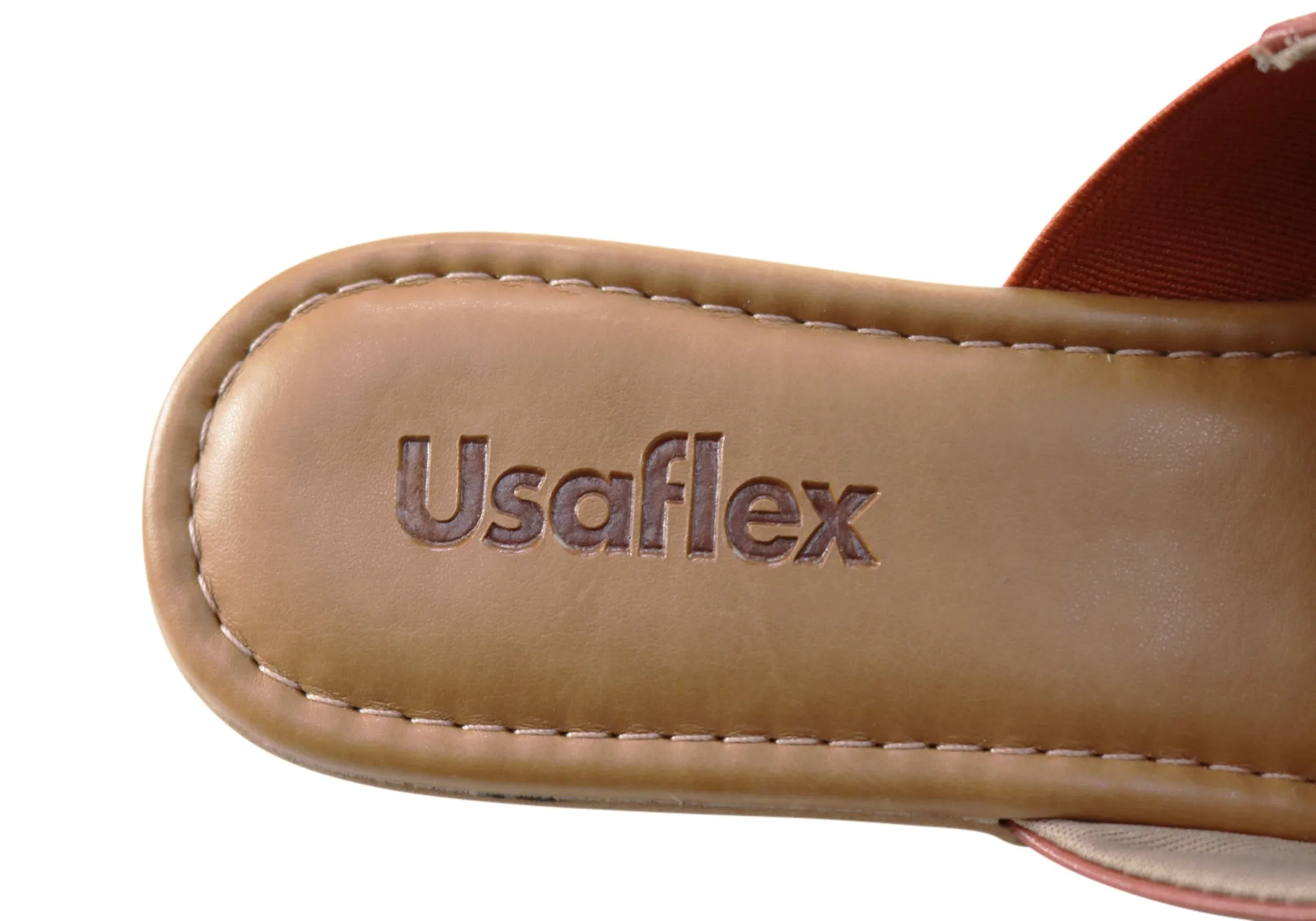 Usaflex Anatolia Womens Comfort Leather Slides Sandals Made In Brazil Usaflex Shoes