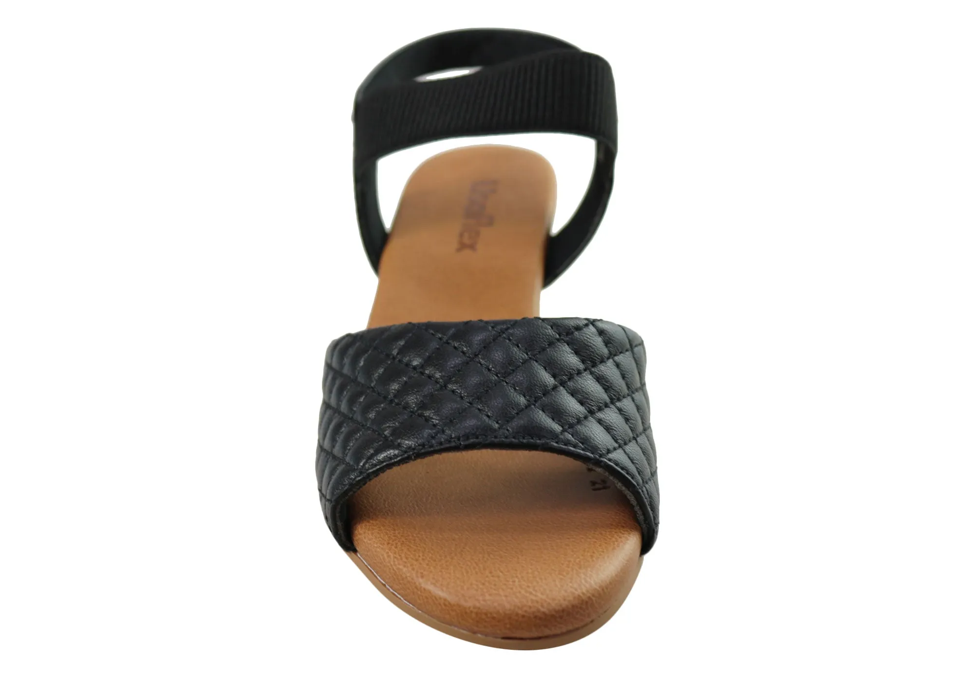 Usaflex Lorelei Womens Comfort Leather Wedge Sandals Made In Brazil Usaflex Shoes