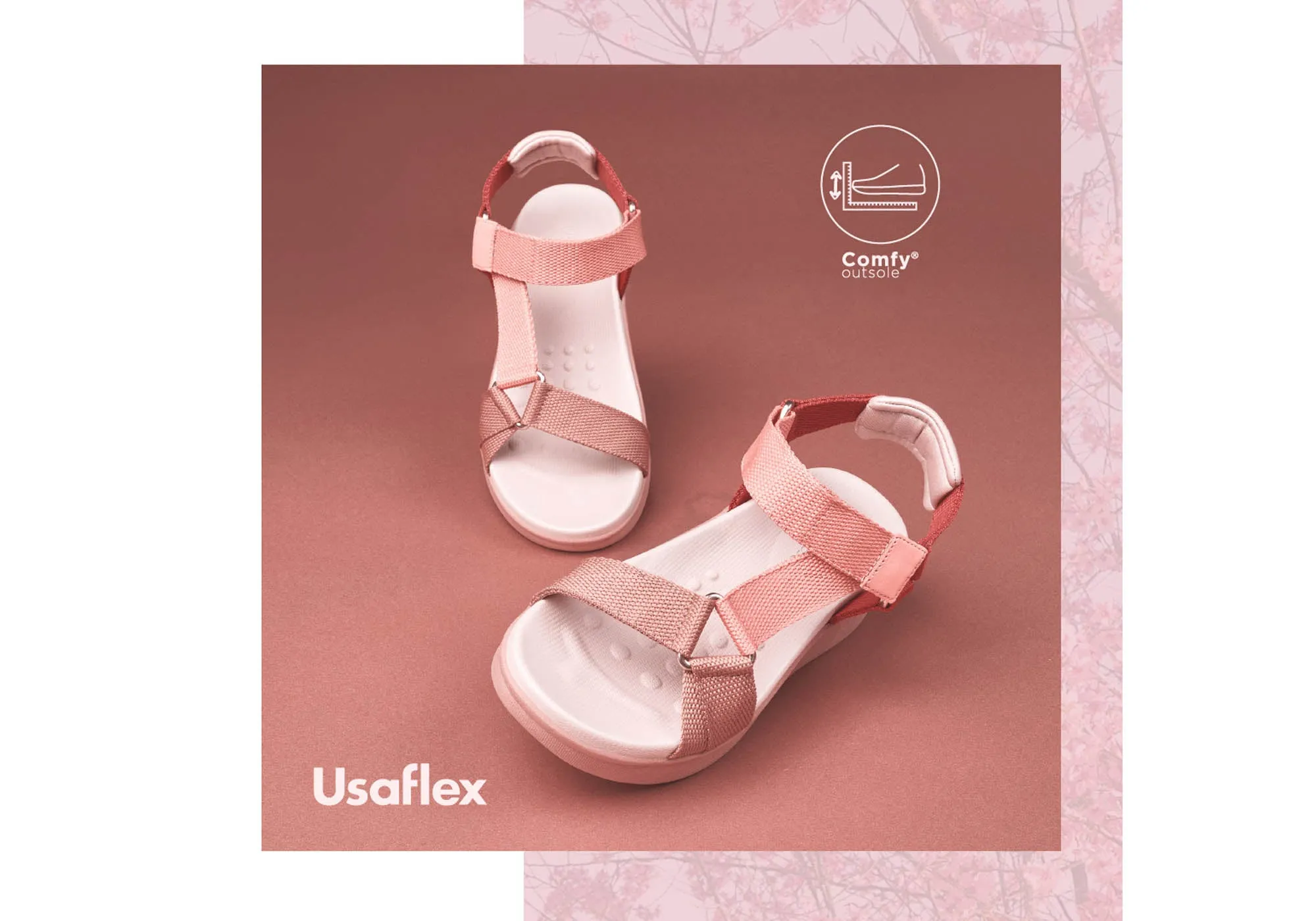 Usaflex Reece Womens Comfortable Sandals Made In Brazil Usaflex Shoes