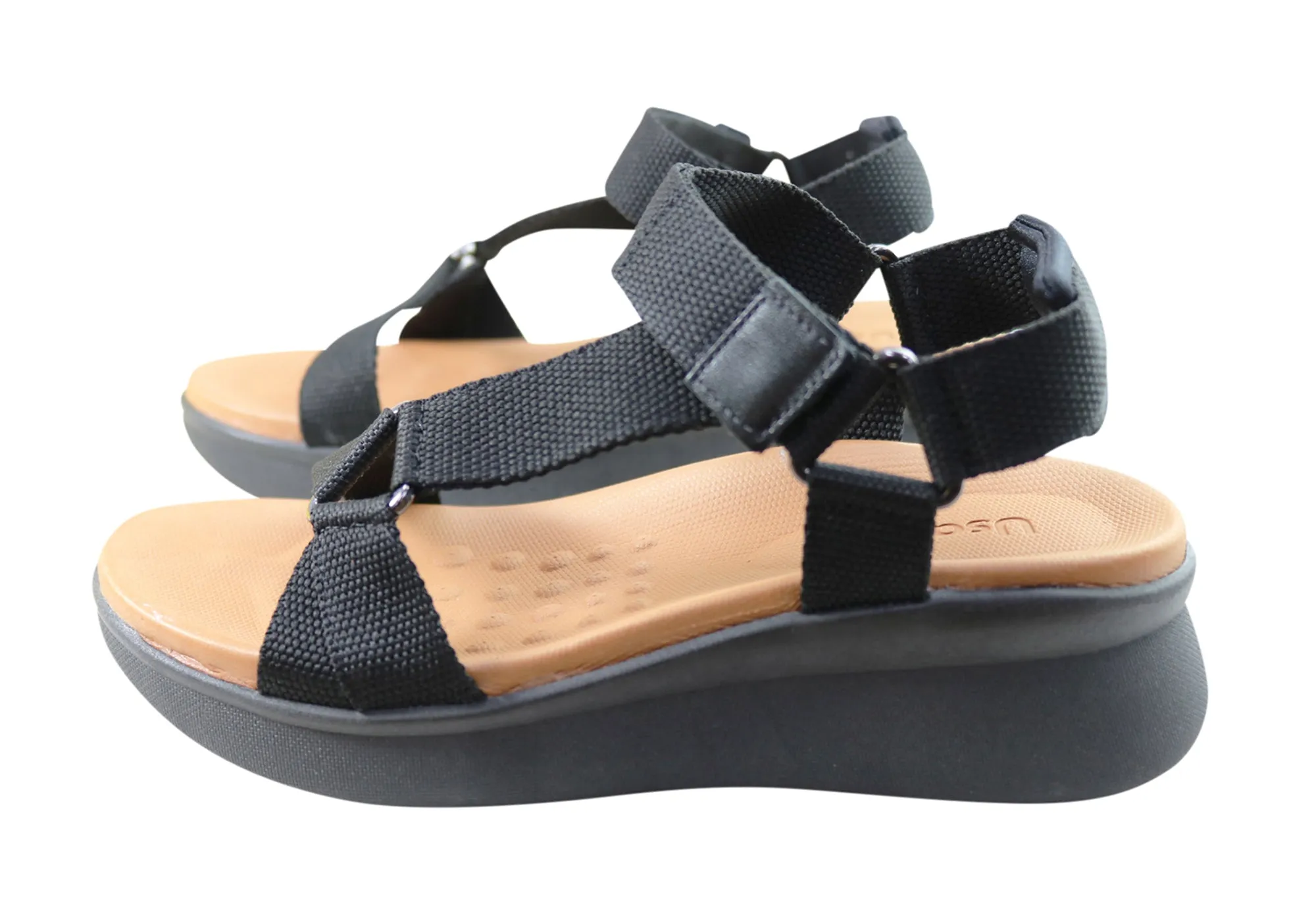 Usaflex Reece Womens Comfortable Sandals Made In Brazil Usaflex Shoes