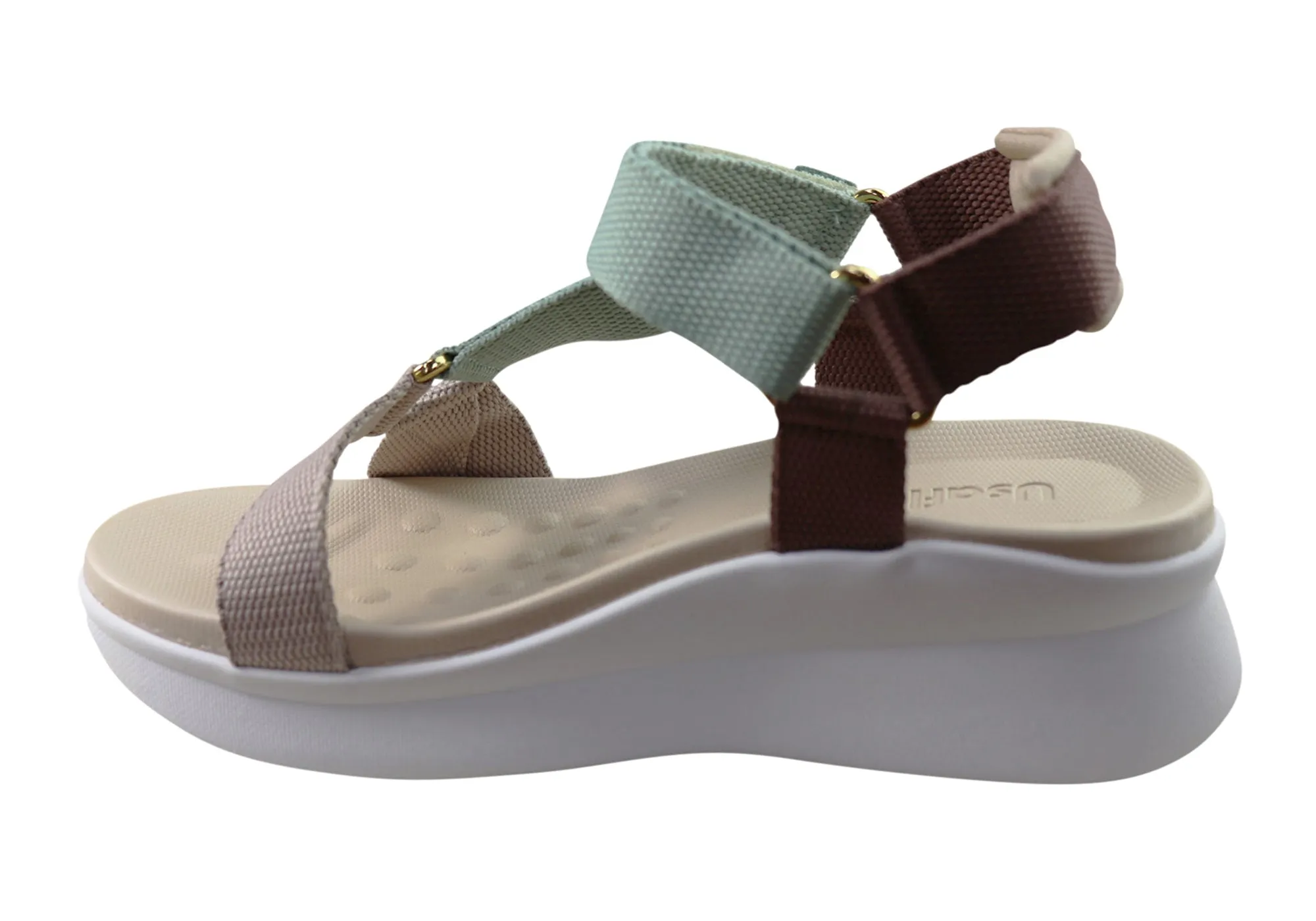 Usaflex Reece Womens Comfortable Sandals Made In Brazil Usaflex Shoes
