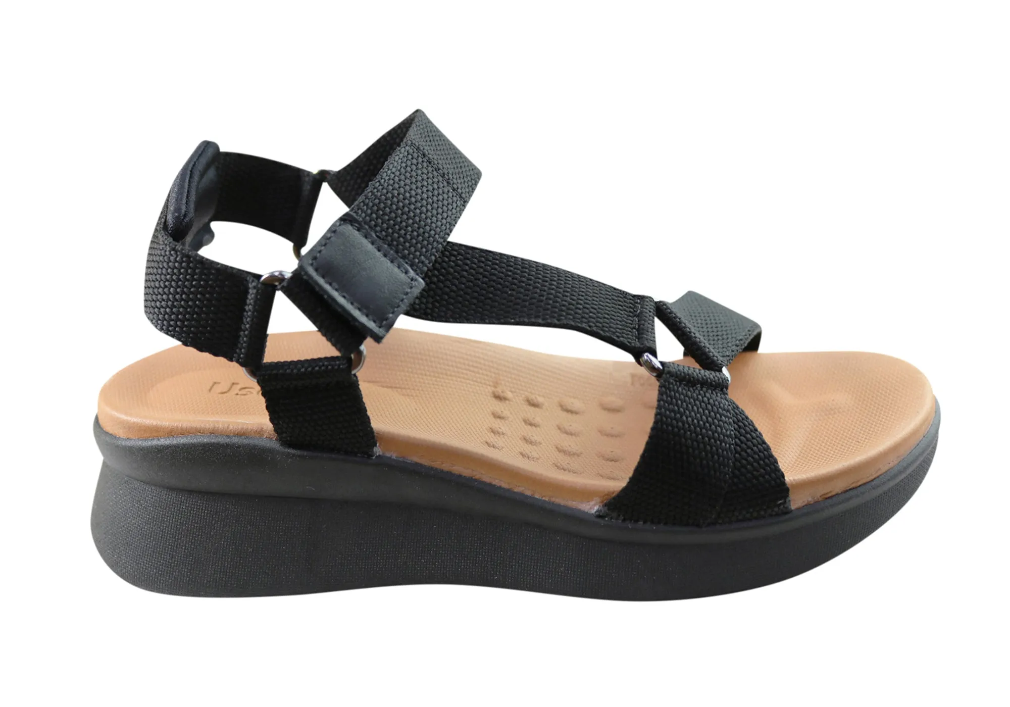 Usaflex Reece Womens Comfortable Sandals Made In Brazil Usaflex Shoes