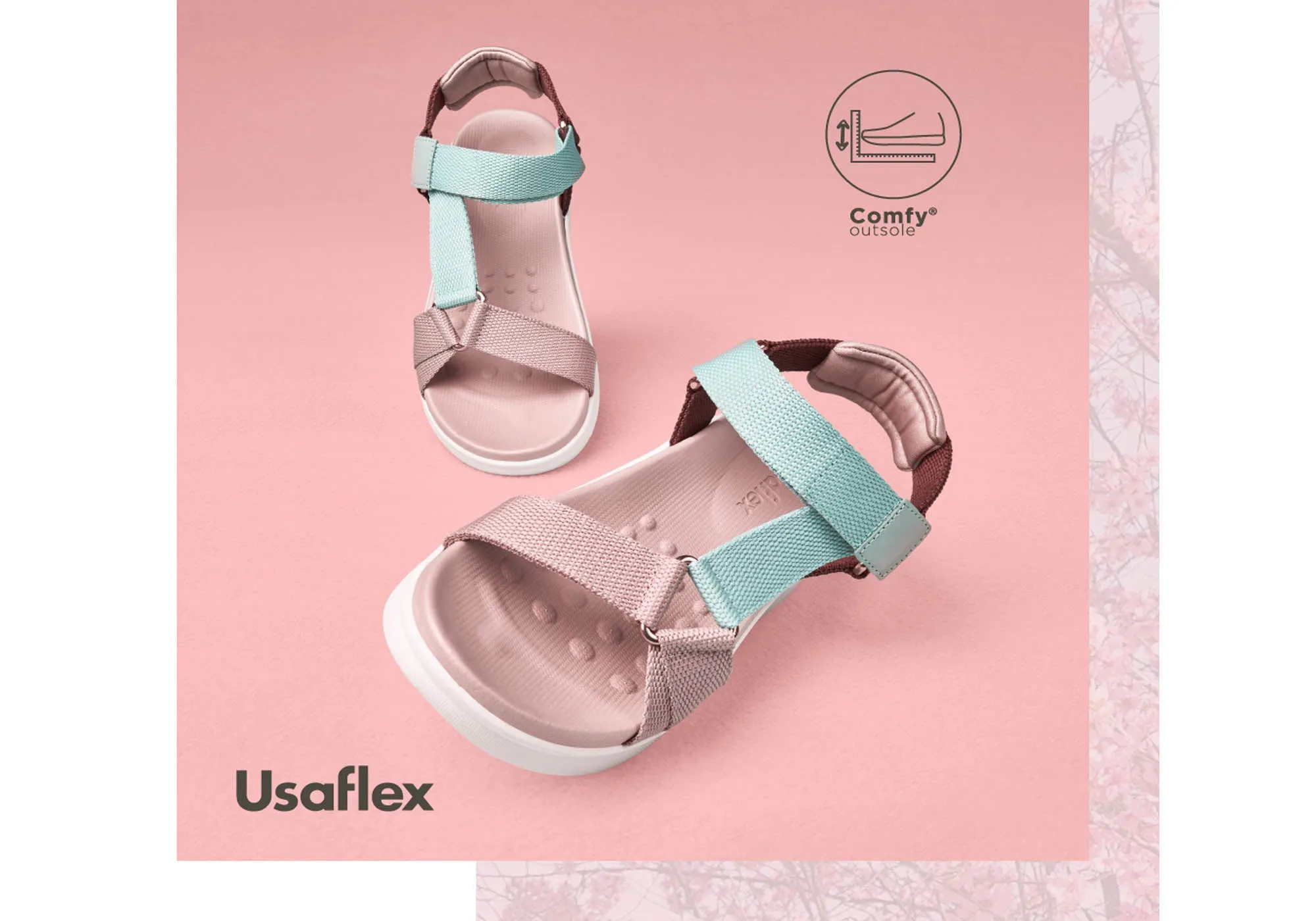Usaflex Reece Womens Comfortable Sandals Made In Brazil Usaflex Shoes