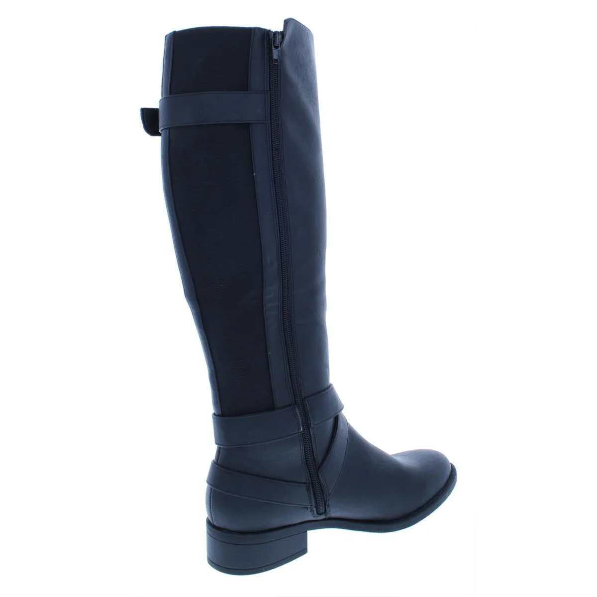 Vada Womens Faux Leather Over-The-Knee Riding Boots