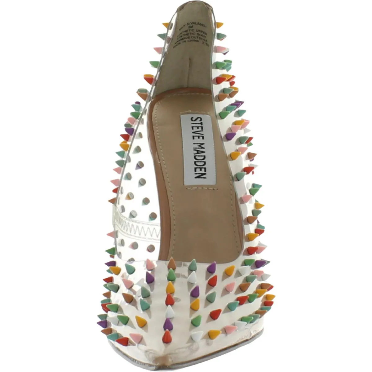 Vala Womens Studded Dress Heels