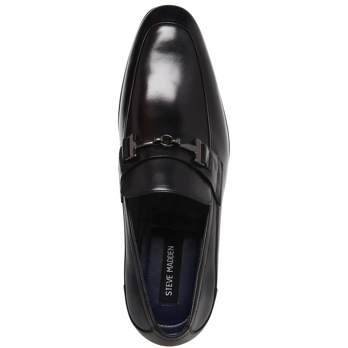 Valon Womens Leather Round Toe Loafers