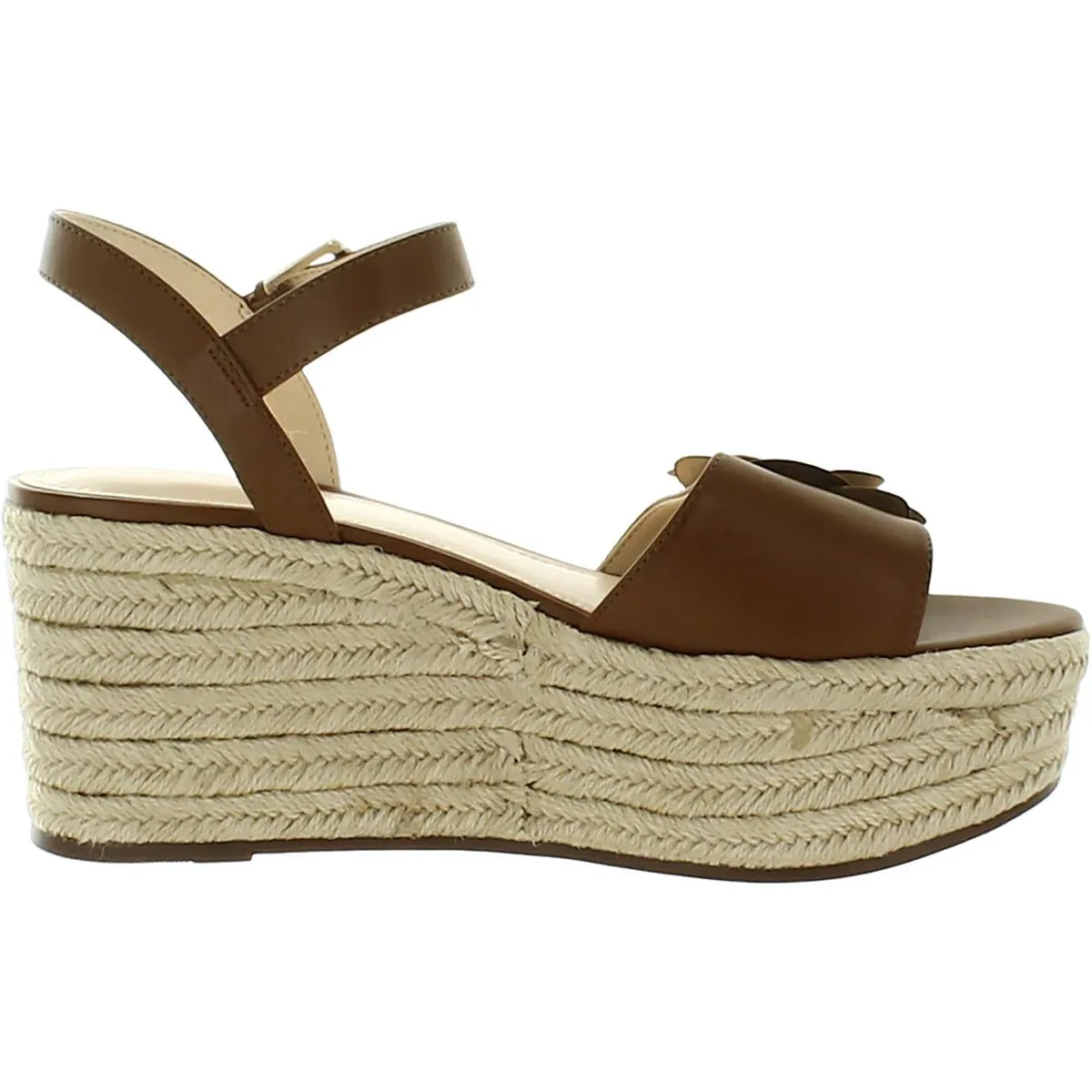 Venom Womens Embellished Slingback Platform Sandals