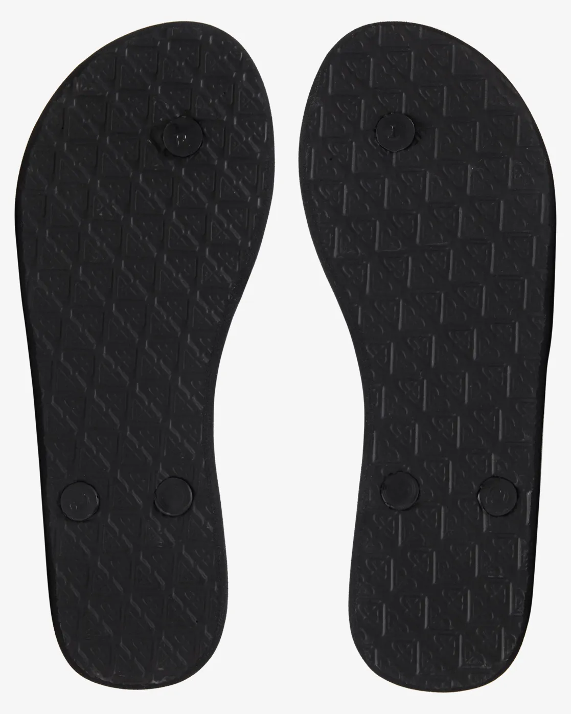 Viva IV Flip Flops in Black Smooth
