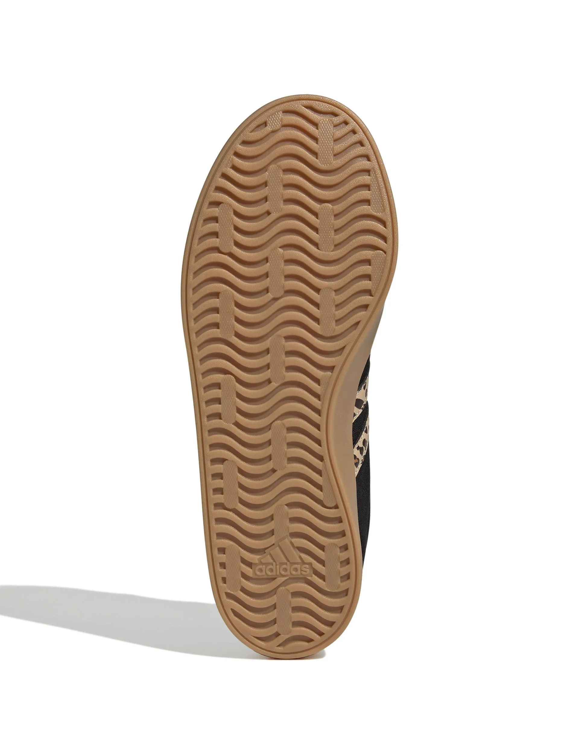 VL Court 3.0 Shoes - Core Black/Shadow Brown/Matte Gold