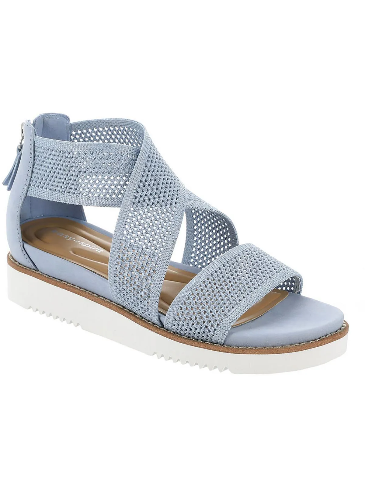 Wander 2 Womens Knit Open Toe Platform Sandals