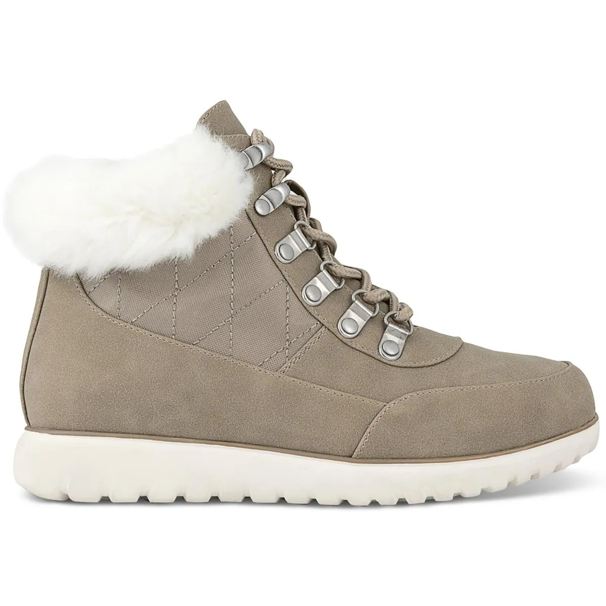 Wanona Womens Faux Suede Bootie Ankle Boots