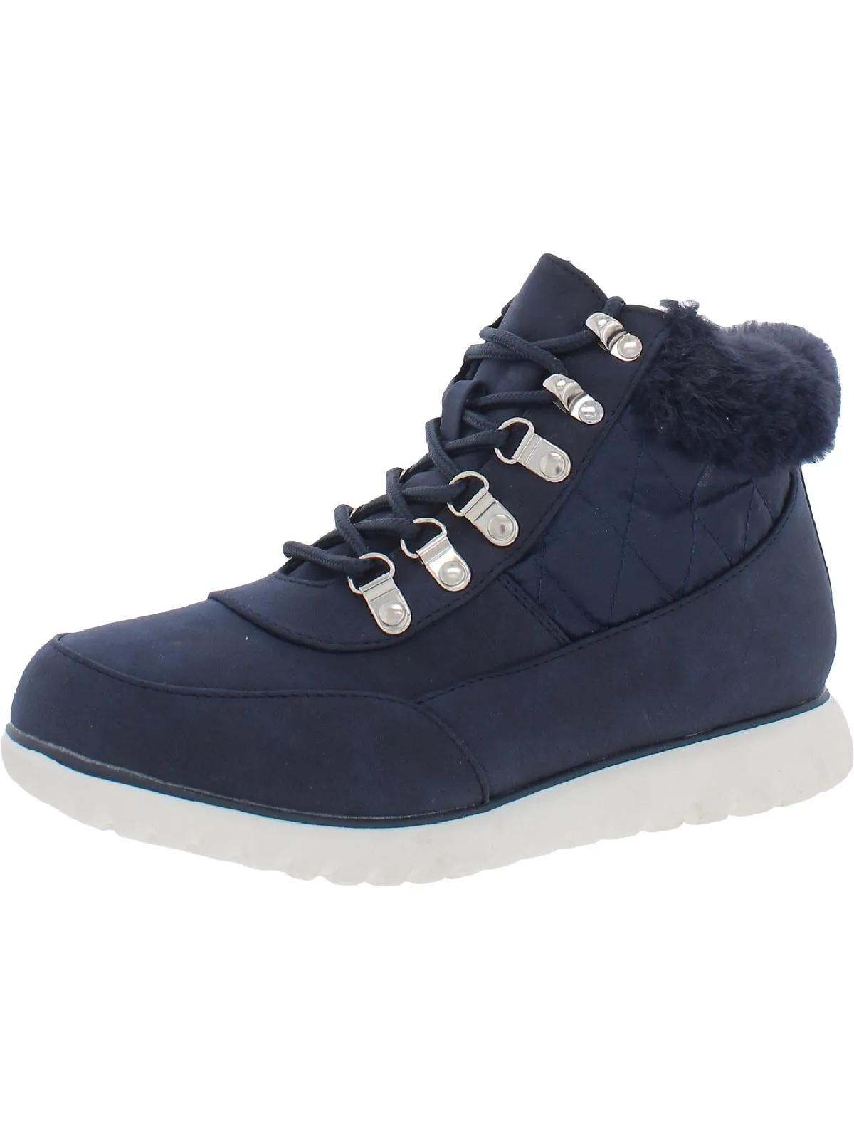 Wanona Womens Faux Suede Bootie Ankle Boots