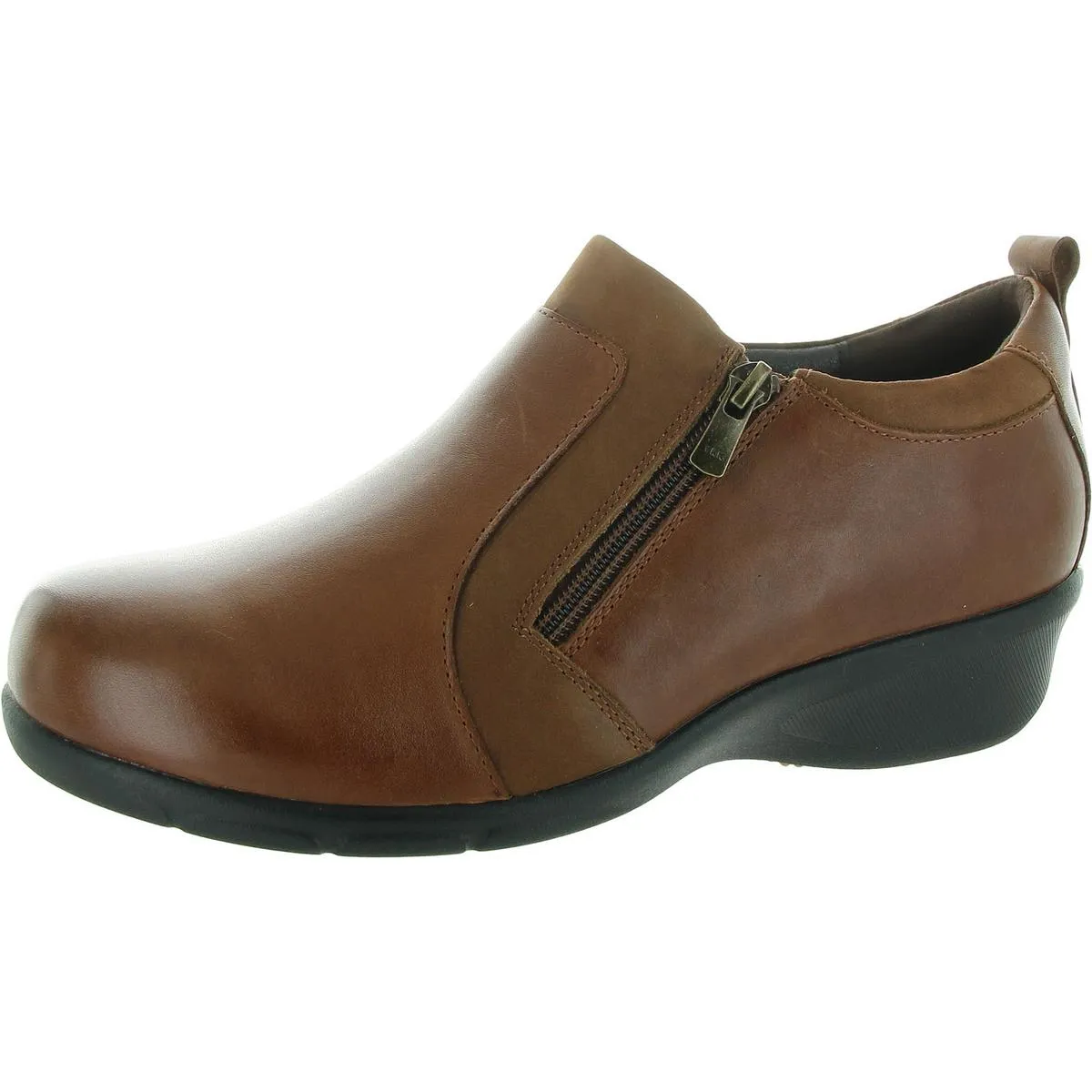 Wendy Womens Leather Comfort Insole Clogs