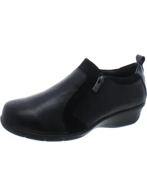 Wendy Womens Leather Comfort Insole Clogs