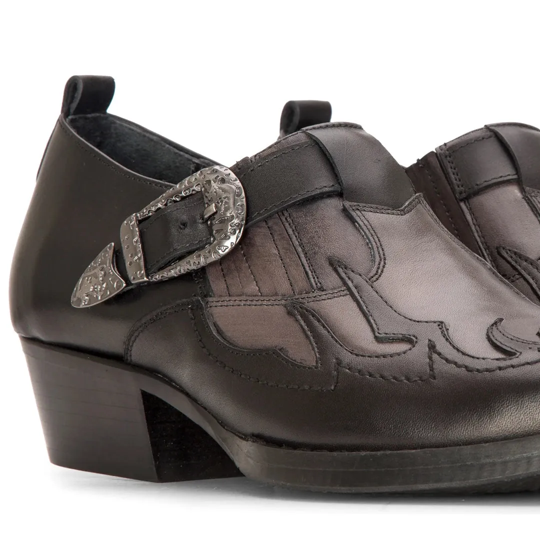 Western Cowboy Real Leather Vintage Shoes